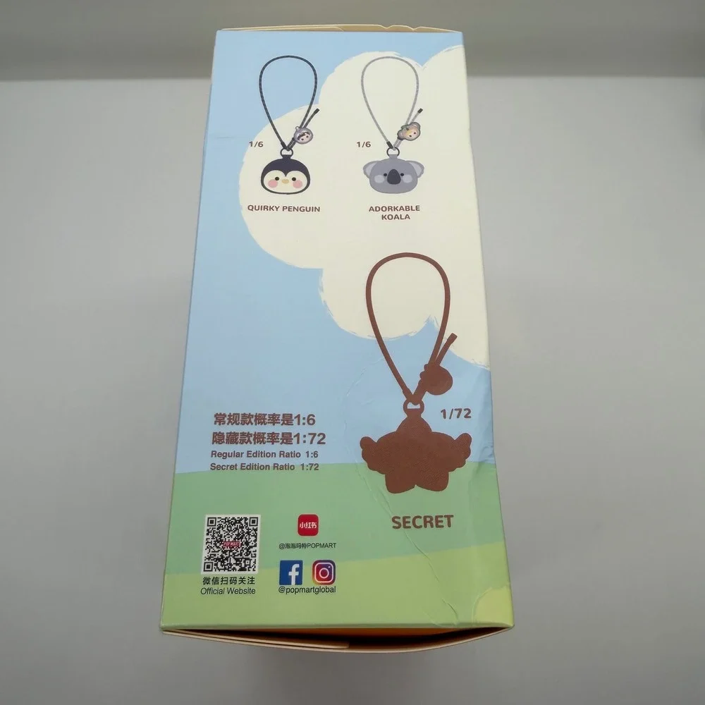 Pop Mart Hacipupu Snuggle With You Plush Bag Lanyard Confirmed Grumpy Crocodile
